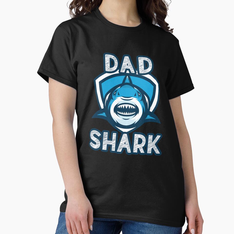 Dad Shark by Bendthetrend