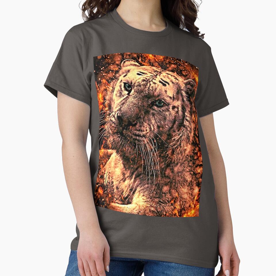 Illustration of Tiger From Fire by NoxLand