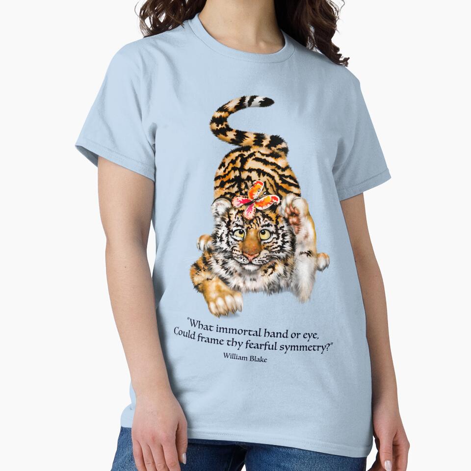 Tyger's Symmetry | B Cartoon Tiger Cub by Snootrac
