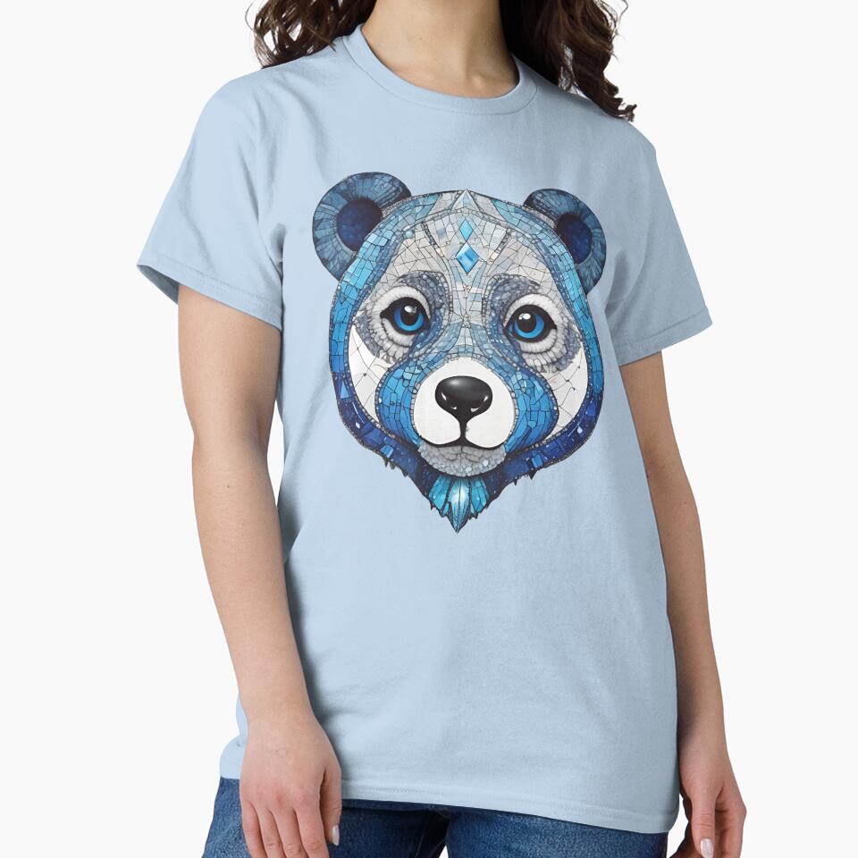 Blue Mosaic Panda by pUNKnown