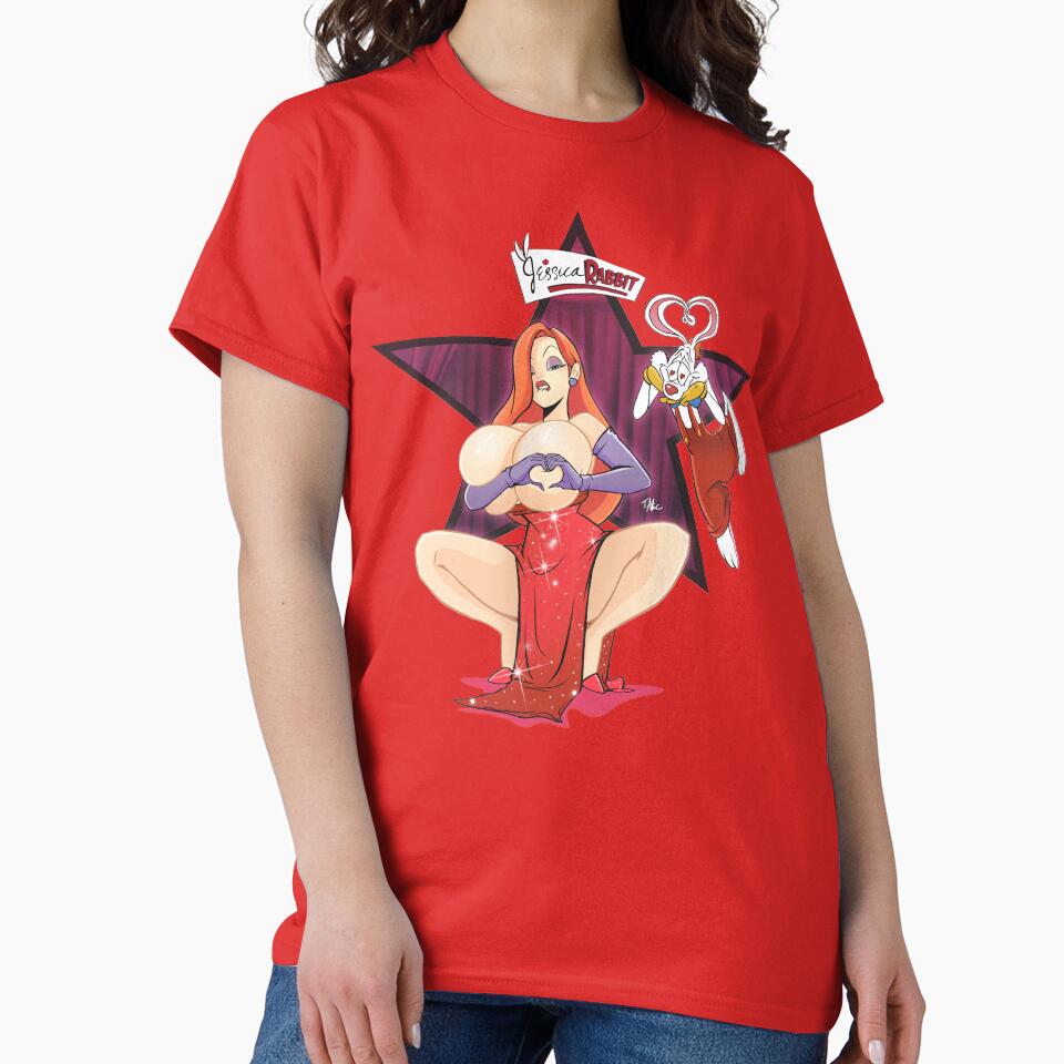 Jessica rabbit #Boobheartchallenge by TerryAlecStore