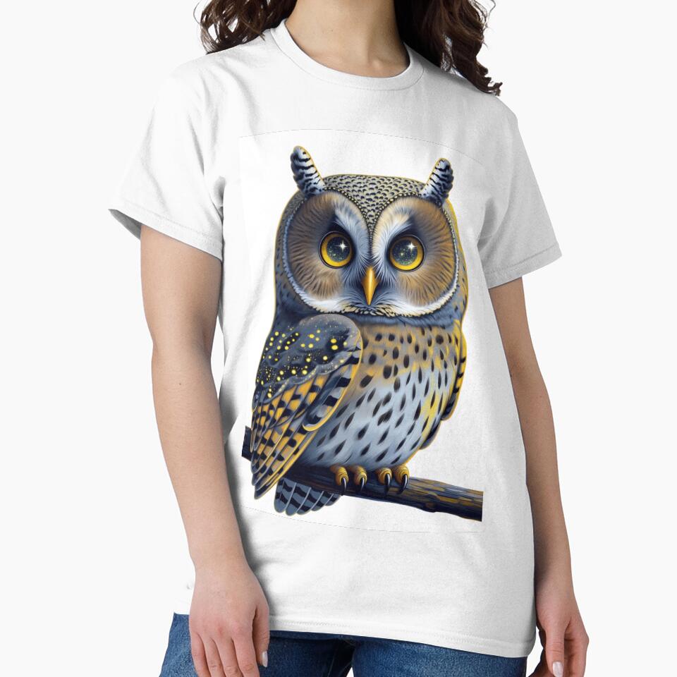 Starry-Eyed Owl Glow by CoquetteLunaCo