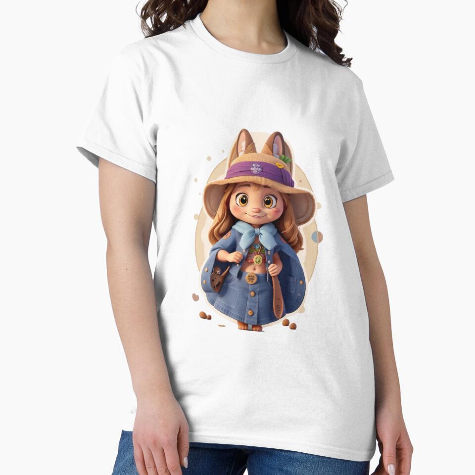 Rabbit Girl Bohemian Tribal Themed Art by culasse06