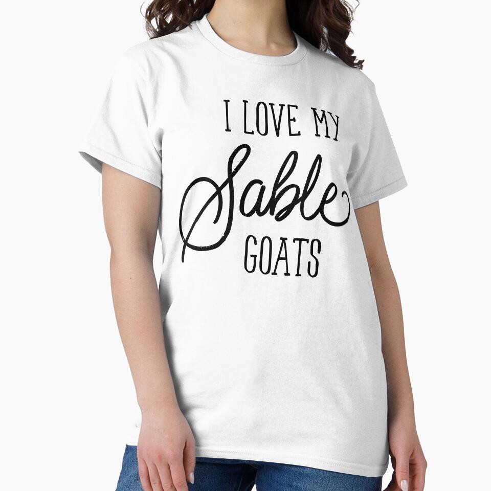 I Love My Sable Goats by missikk2