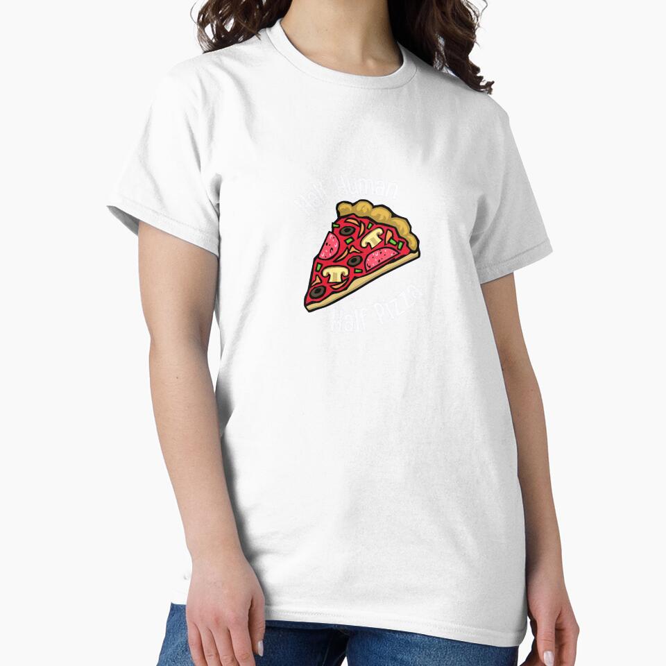 Half Human Half Pizza Design by tiredandbored