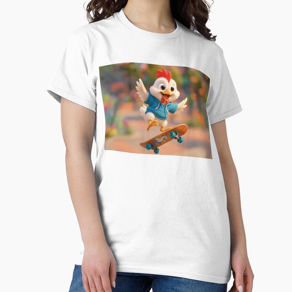 Skater Leghorn Chicken by Sillytoe