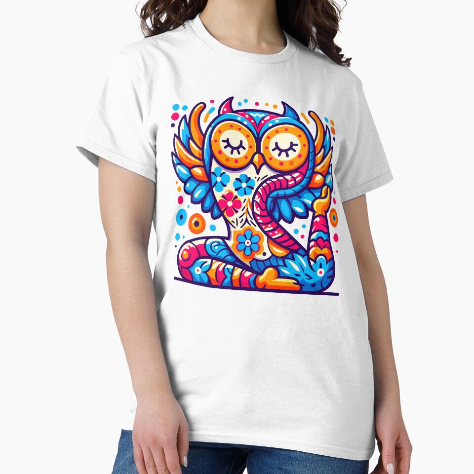Wise Owl Yoga Master by Designowner