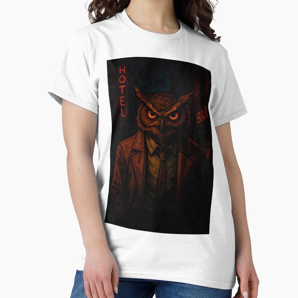 Owl Detective Noir – Midnight City Grit by Amr Siam