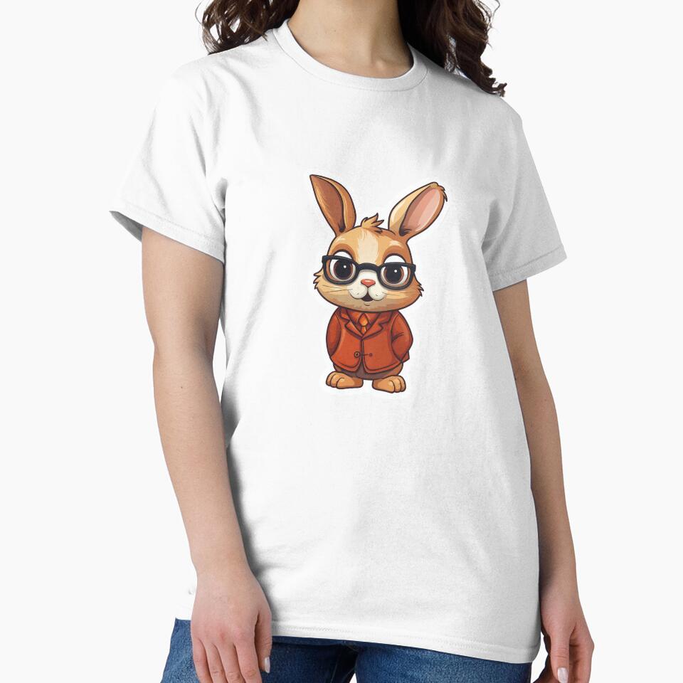 Bun-believable Cuteness: Hop into Rabbit Merch on Redbubble! by digizonebydas