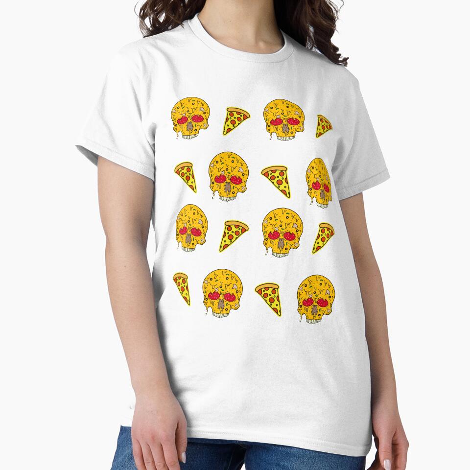 Pizza Skulls N Slices (Purple) by Milasneeze