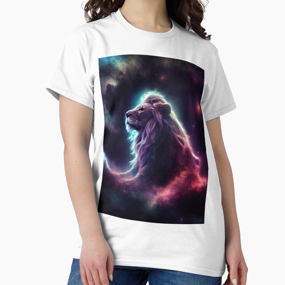 Cosmic nebula lion by AI1artist