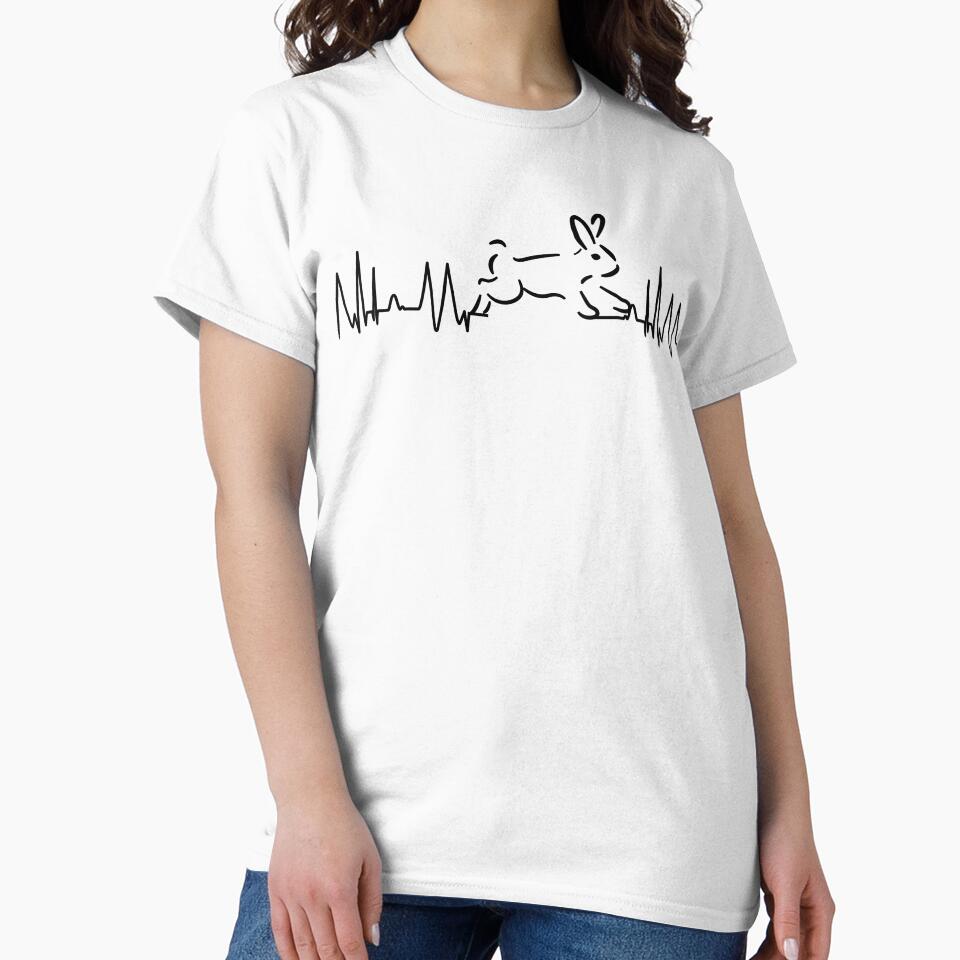 heart rate rabbit bunny lady pulse heartbeat by DerNerd