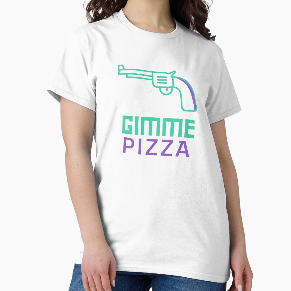 Gimme Pizza! Funny design for pizza lovers by Balkanfood