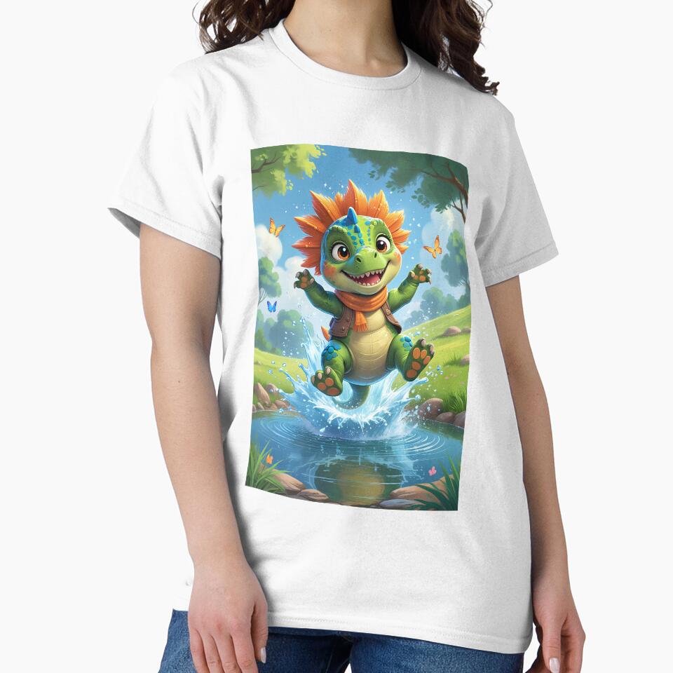cartoon dinosaur by Arty Art