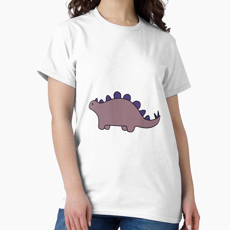 dusty pink dinosaur by trippyzipp