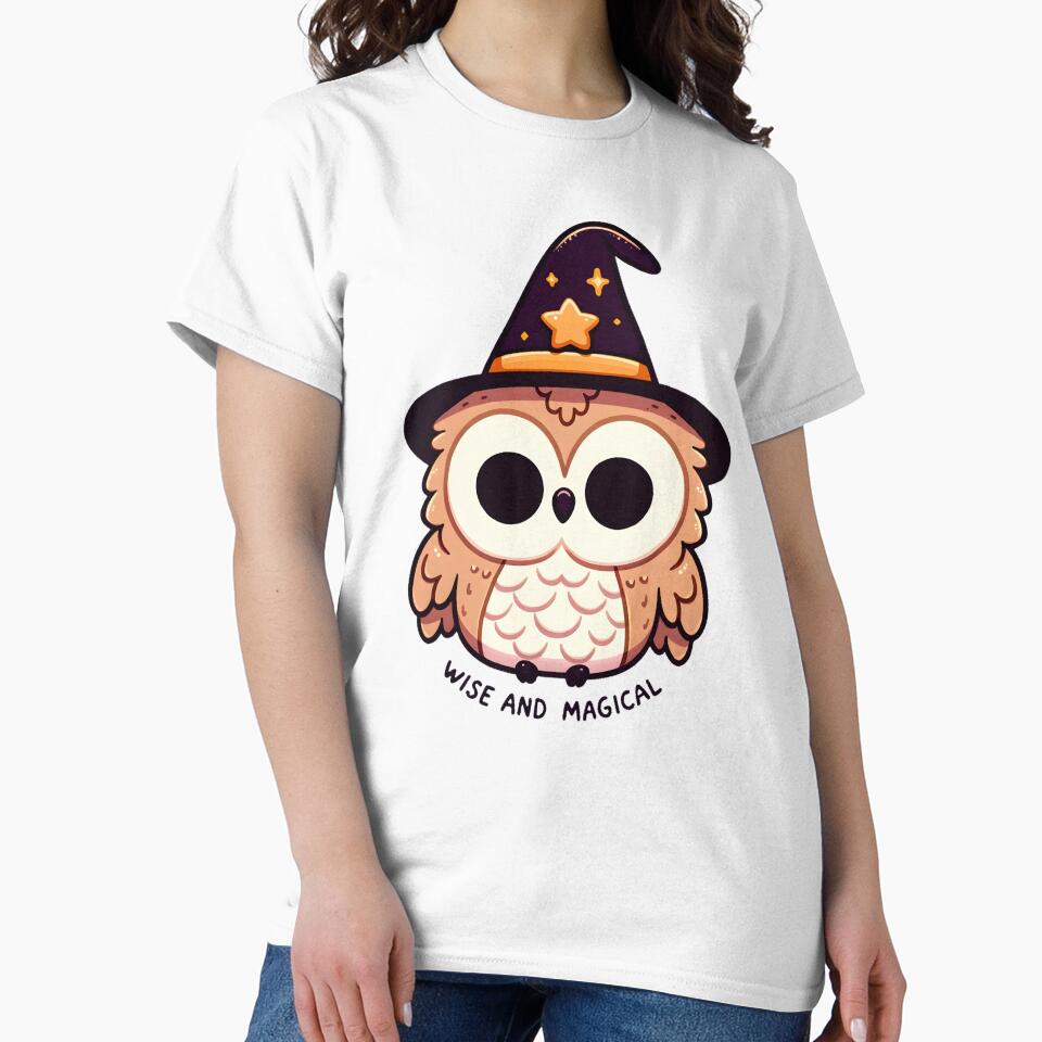 Wizard Owl with Starry Hat by UmbrellaStudio1