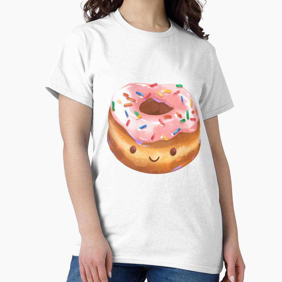 Happy Strawberry Frosted Donut by GalaxyChicken