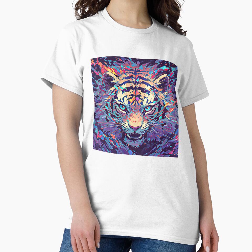 Colorful Bengal Tiger Art by TheAnimalZ00