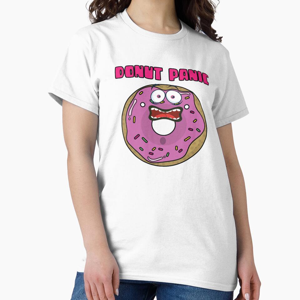 Donut Panic funny word  pun by Donutlovers