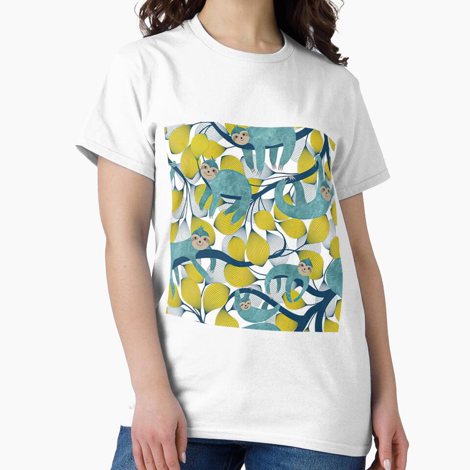Sloths On Branches by VickyCloset