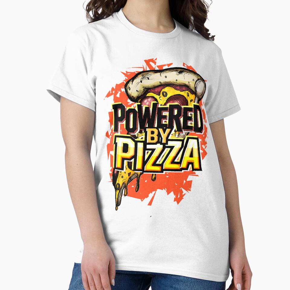 Powered By Pizza by RGpresdiffart