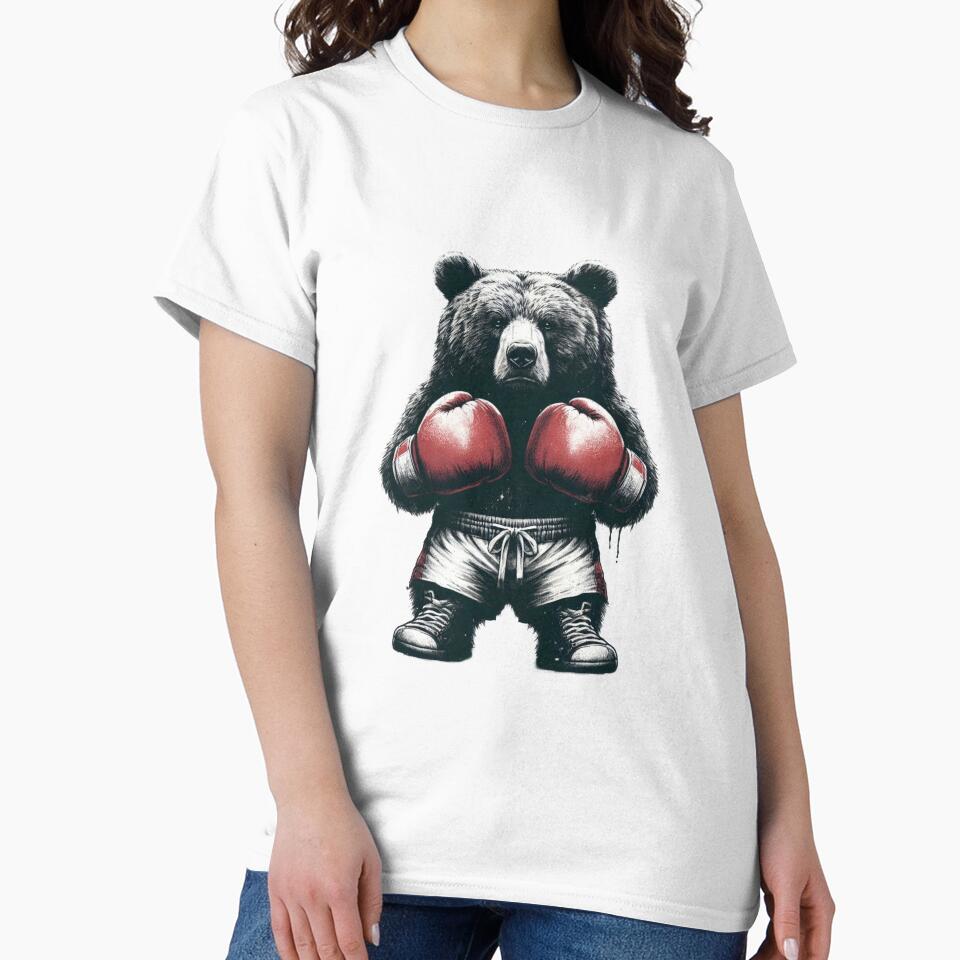Boxing Bear Red Fighter by Martial-Art-23