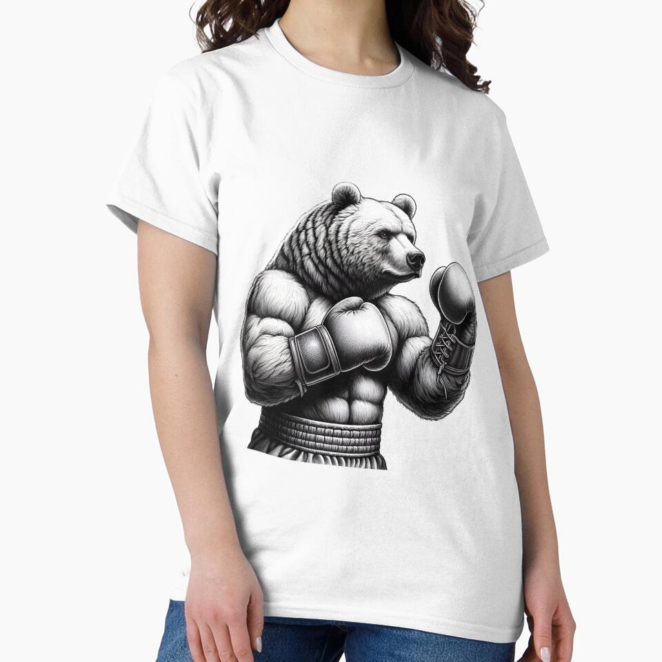 Boxing Bear Classic Style Fight Position by Martial-Art-23