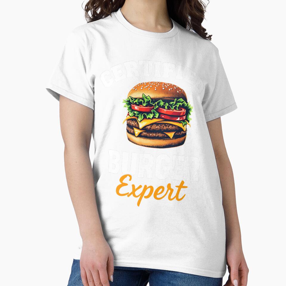 Certified Burger Expert by Topmaxdesign