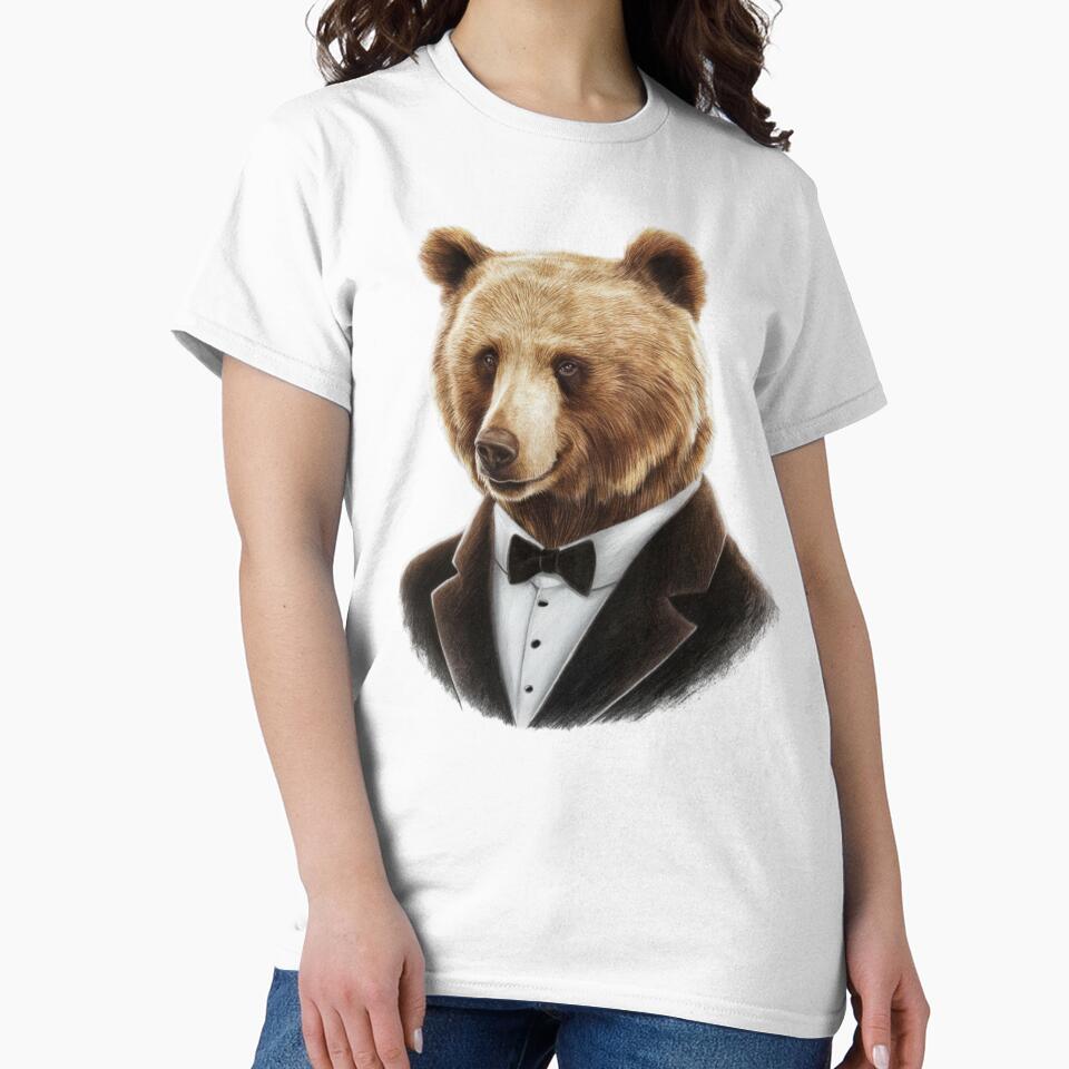 Bear Wearing A Tuxedo by PolygonPinnacle