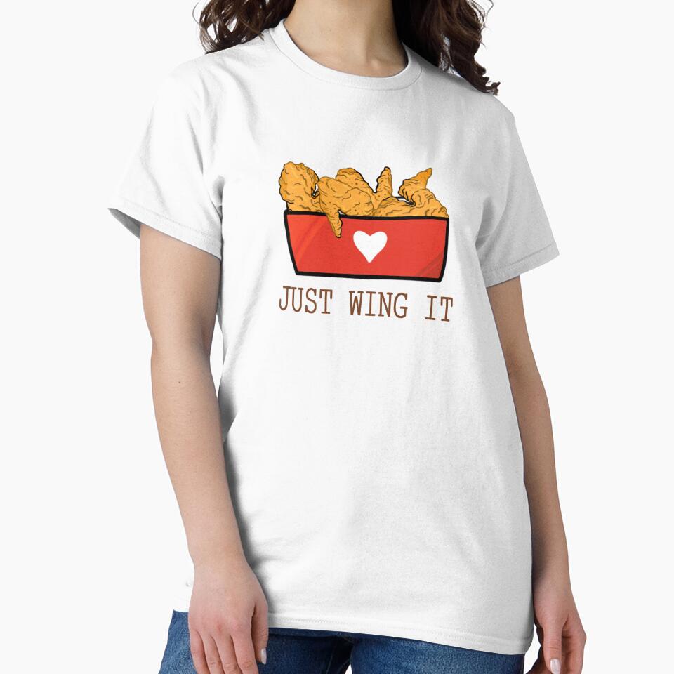 Chicken wings design- Just Wing It by Studio Miri