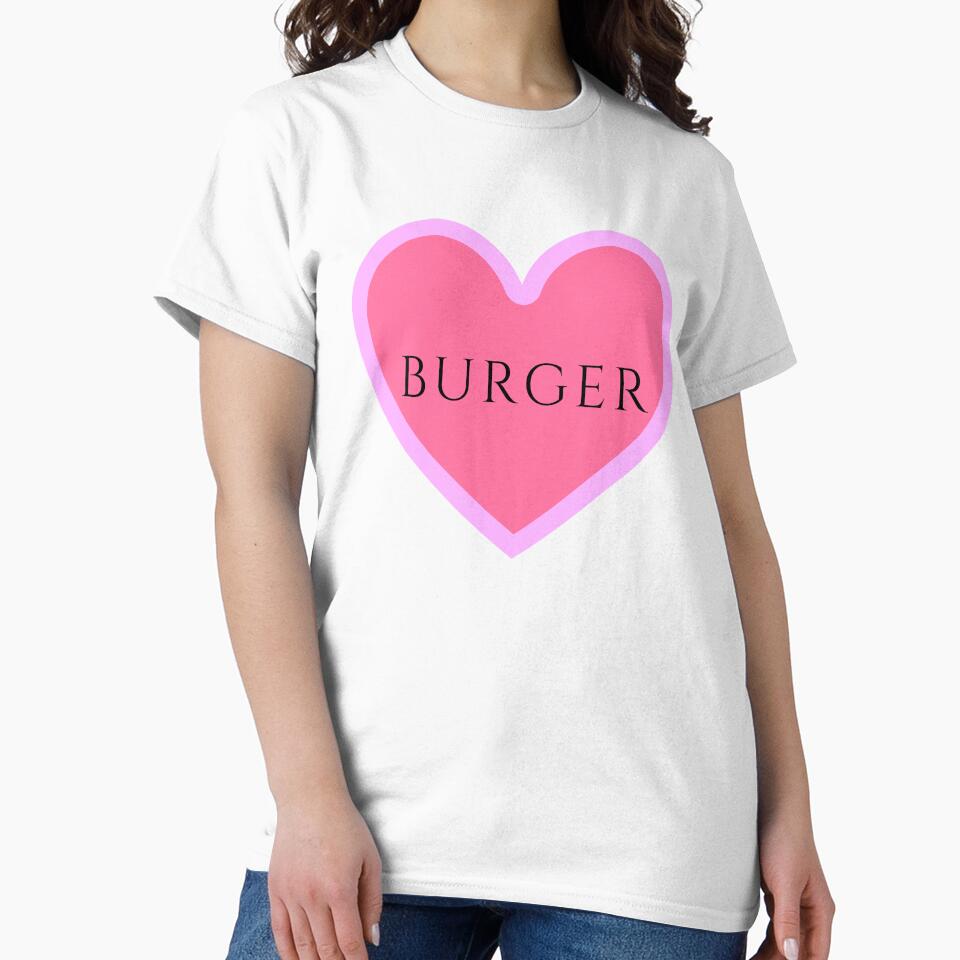 I Heart Burger by Itsheartshop