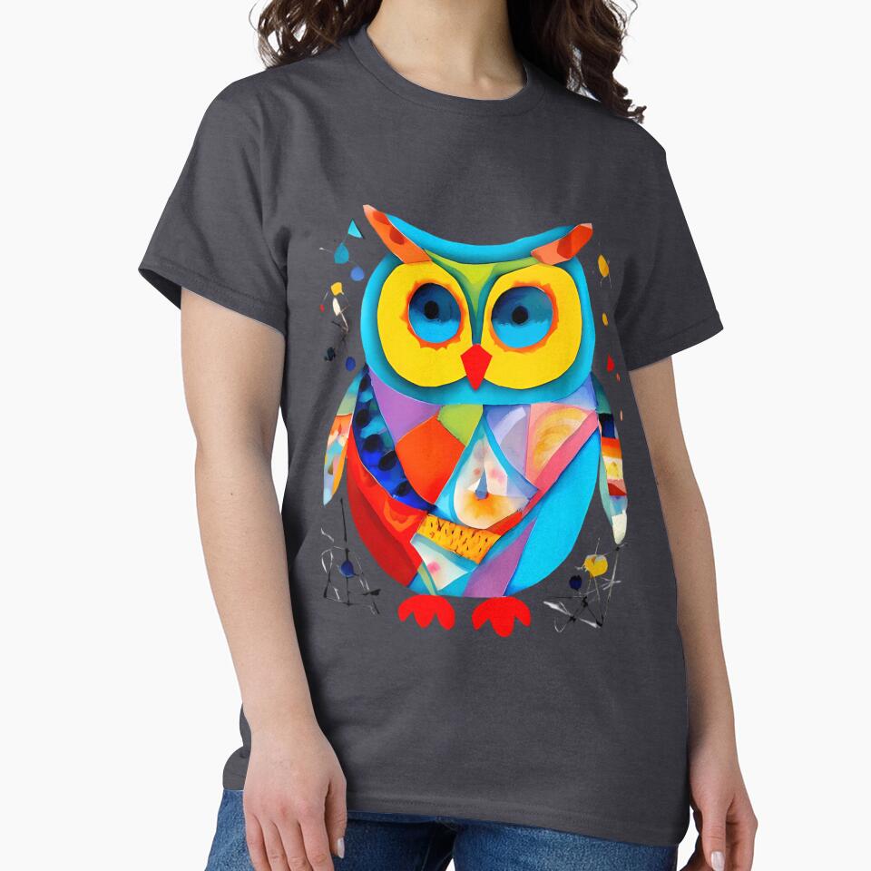 Colorful Bright Owl #3 by kuralesya