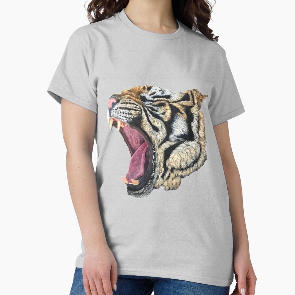 Tiger Roaring by yuiart