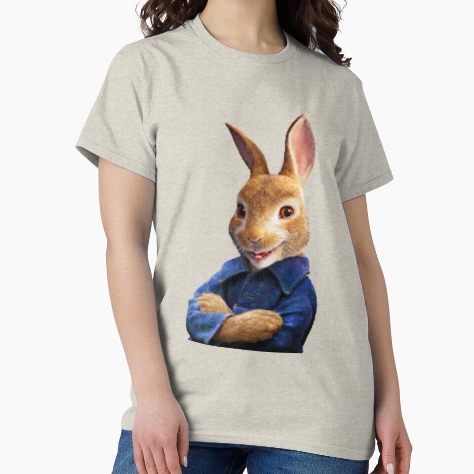 Watercolor Easter Peter Rabbit with big easter egg by moullknoz