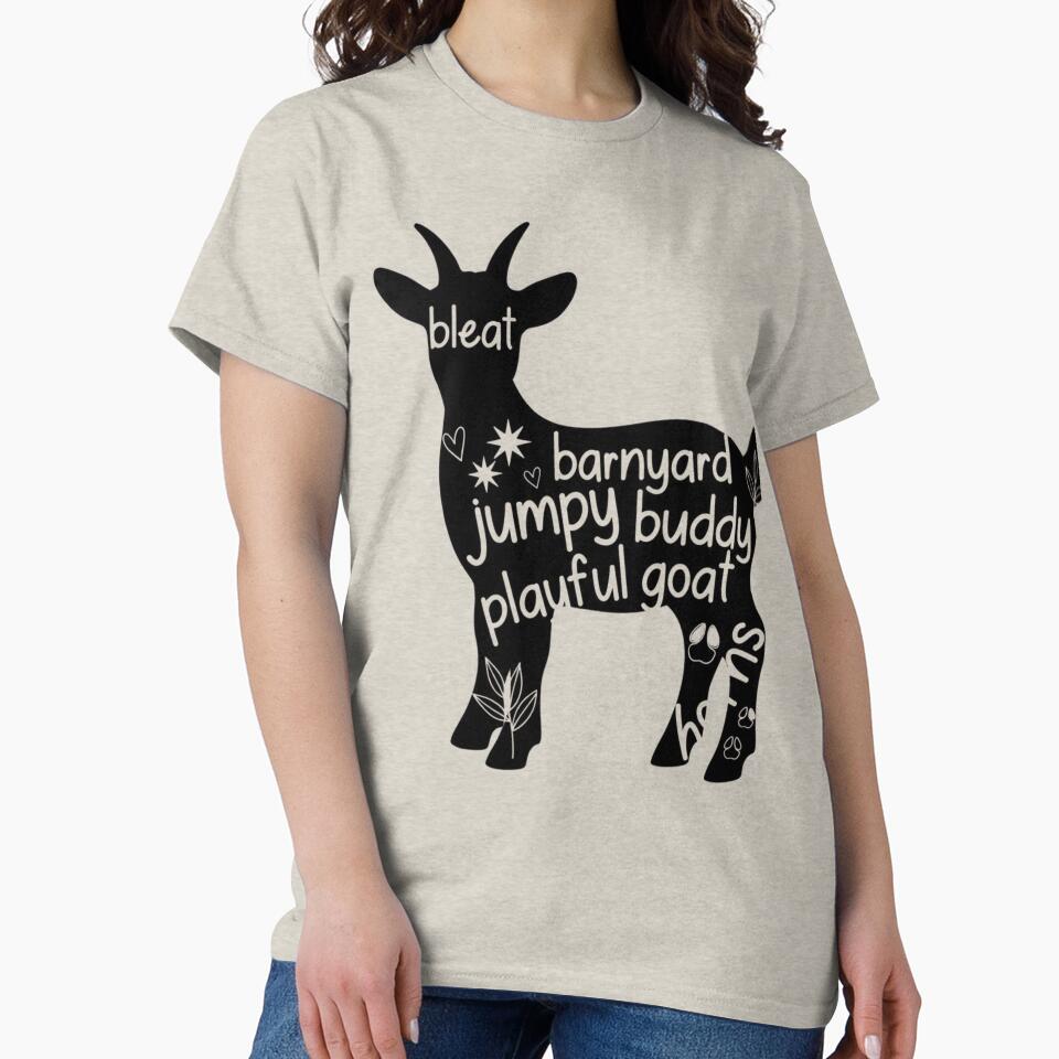 Cute Mini Goat Silhouette  Simple Farm Animal by GrumpySableye