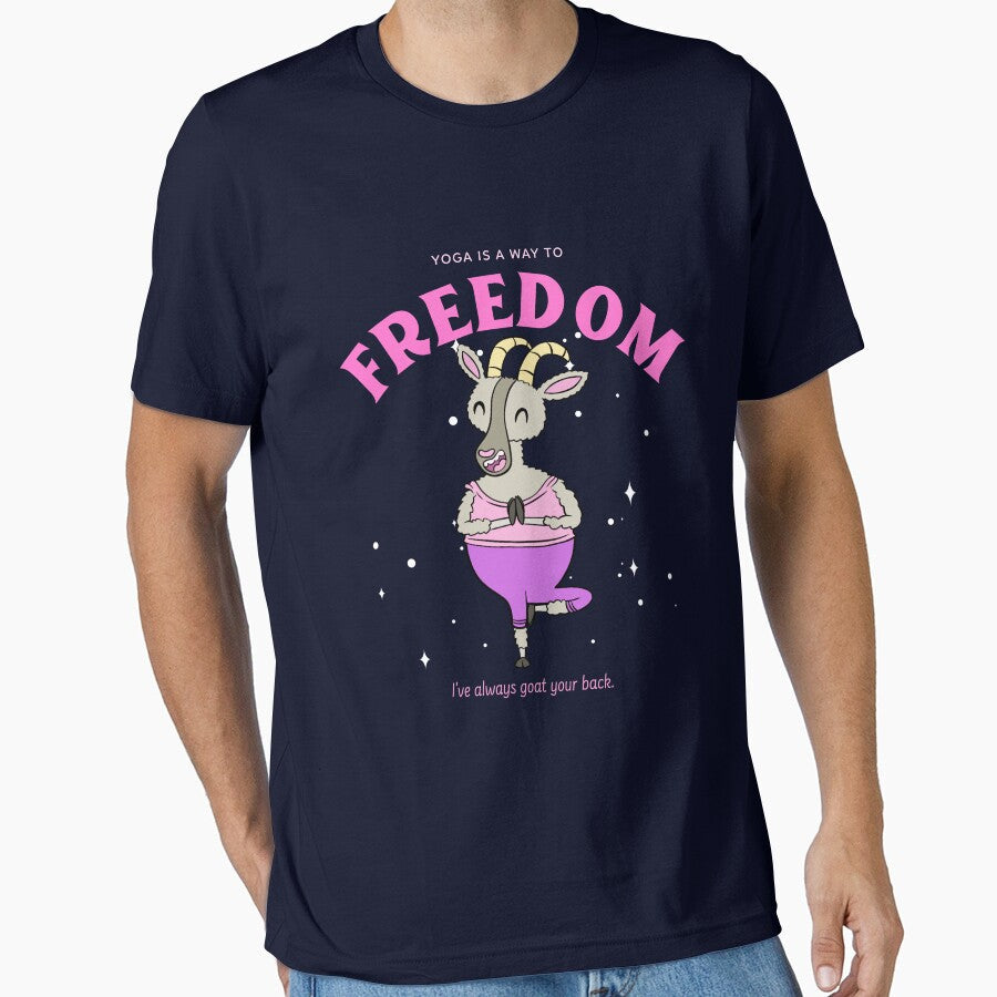 Goat yoga lover : Meditation yoga by ImaginarStore