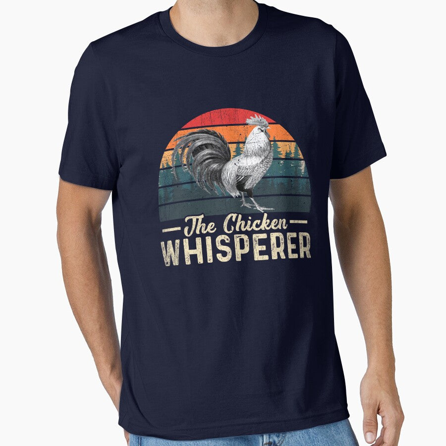 The Chicken Whisperer Vintage Urban Farmer Backyard Chicken Gear by DynamicDesign