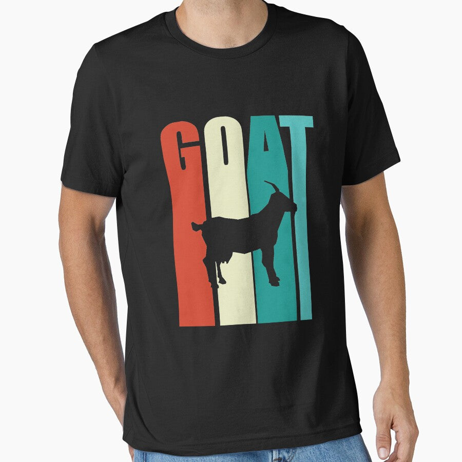 retro vintage goat, goat funny gifts T-Shirt by AstonMartin36x
