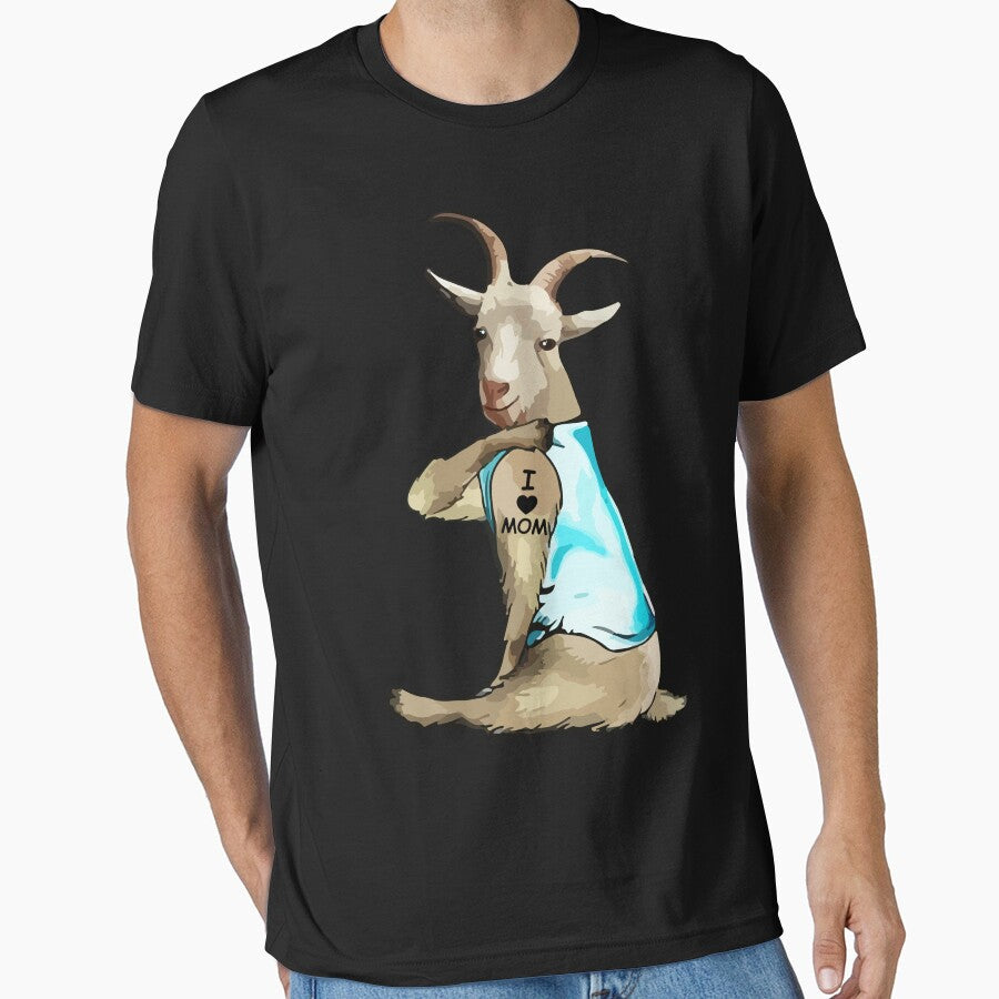 Goat Lover Goat I Love Mom by davidttenglish