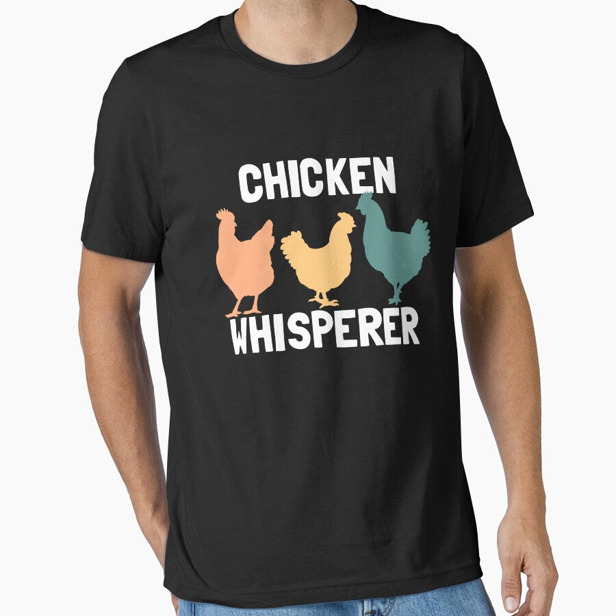 Chicken Whisperer Chicken Farmer Retro Chicken Whisperer Gear by DynamicDesign