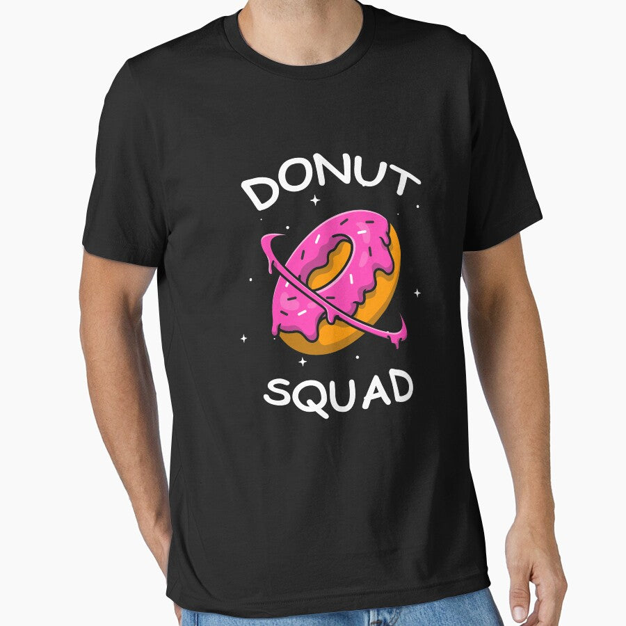 Donut Squad Funny Donut, Donut Lover Birthday Gift for Girls by Tee Revolution