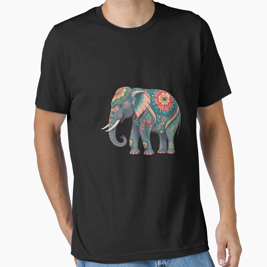 Cute Flower Elephant on summer Floral Elephant 1 by angolinnArt
