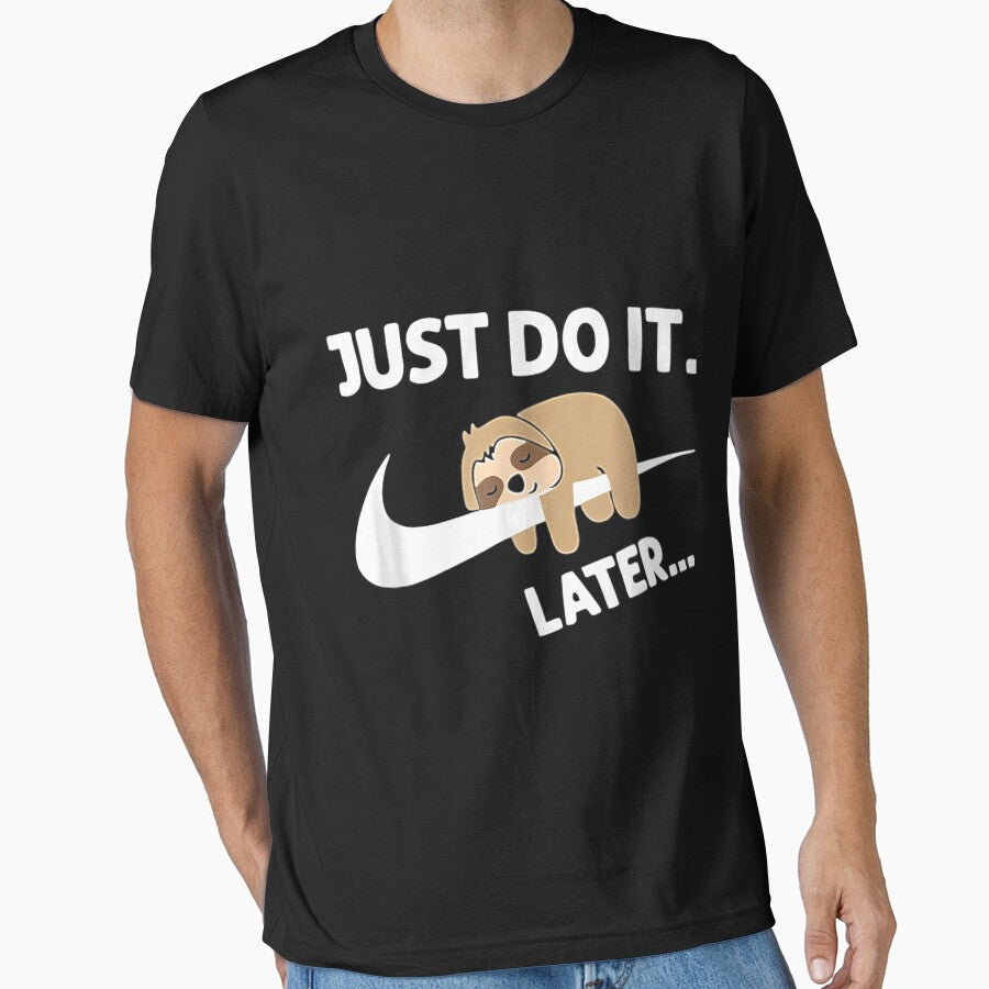 Do It Later Funny Sleepy Sloth For Lazy Sloth Lover by Patrikhurner