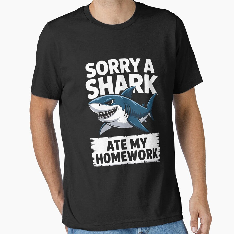Shark Sorry a Shark Ate my Homework Shark by DarioRosales