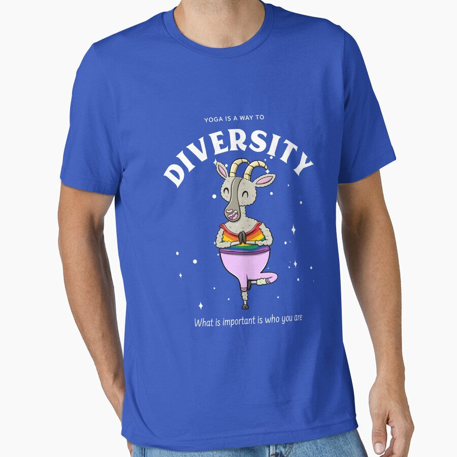 Goat Namaste Yoga lgbtq by ImaginarStore