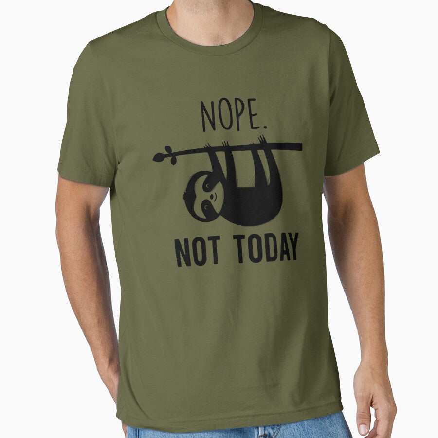 Sloth - Nope Not Today by RedArtsDesign