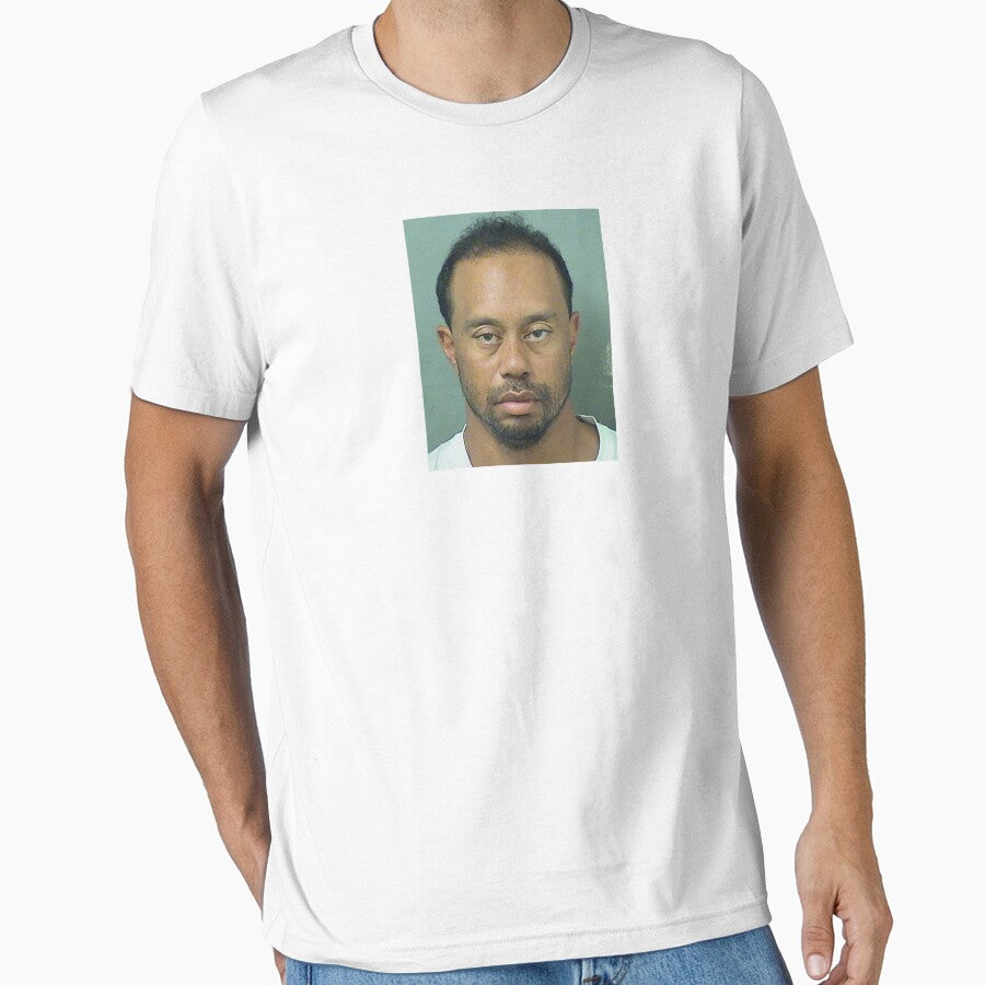 Tiger Woods Mugshot by Nyxco
