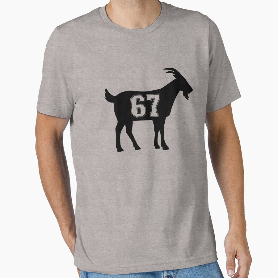 Goat 67 G.O.A.T. Number Sixty Seven Goat Gear by DynamicDesign