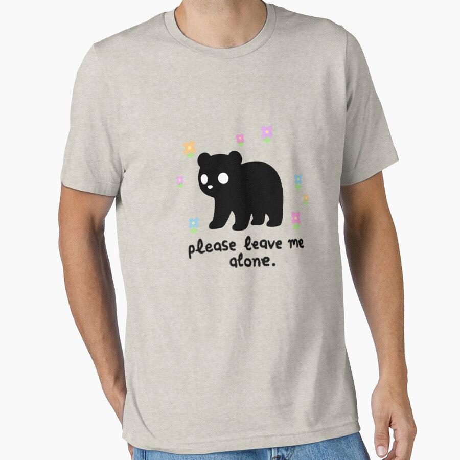 Please Leave Me Alone: Bear Lover Gift by Bouufarte