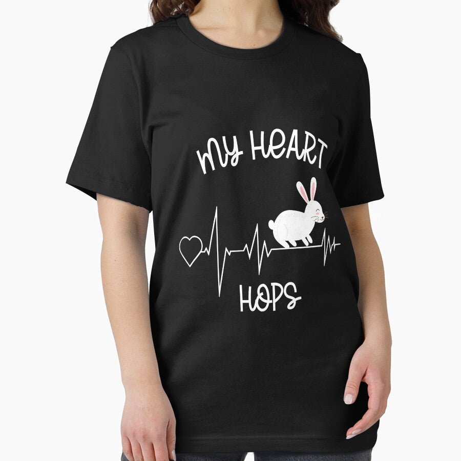 My Heart Hops - Bunny Rabbit Heartbeat by Ibu83